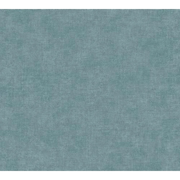 A.S. Création Smart Surfaces Vliestapete in Putzoptik, einfarbig blau petrol, 10,05 m x 0,53 m, robust, Made in Germany – Bild 5