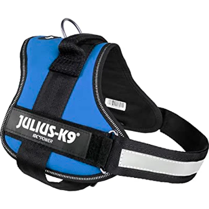 Julius-K9® Powergeschirr Gr. 0 bis XXL blau Gr. 0 (M-L) – Bild 5