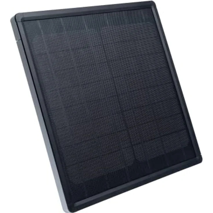 Enlaps Tikee 3 Pro+, Externes Solarpanel mit 15W Spitzenleistung, wetterfest IP66, 2m Kabellänge, Monokristalline Zellen, 2.20 kg – Bild 1