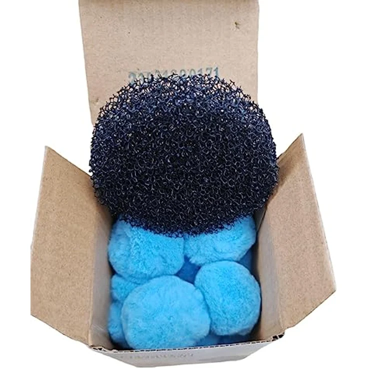 COIL Aqualoon Filterbälle, Kartuschenfilter für Pool, 70g, Ersatz für Bestway Typ III und Intex Typ A, Blau – Bild 9