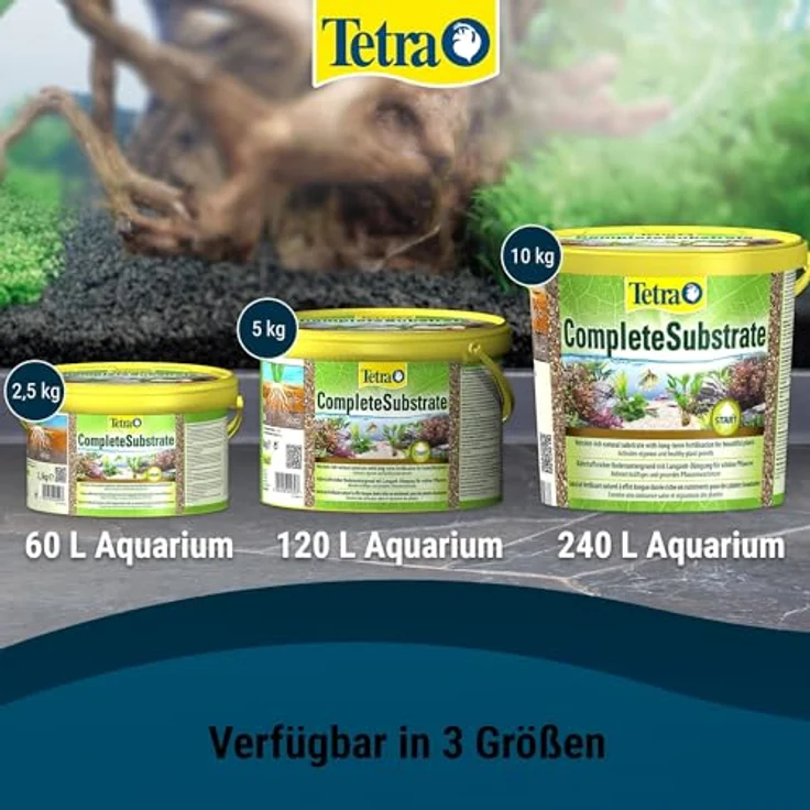 Tetra Aquareinbodengrund Complete Inhalt: 5 kg für 120 l Aquarium – Bild 6