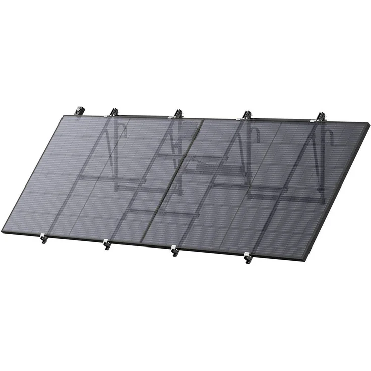 ECOFLOW EFA-BKSINGLETRACKER2-B-EU, Single Axis Solar Tracker Modulhalterung mit automatischer Ausrichtung und App-Steuerung