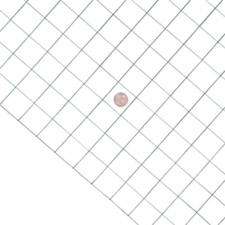 Volierendraht Maschendraht Zaun Schweißgitter Drahtgitter 4-Eck verzinkt Draht 10 Meter 25 x 25 mm – Bild 6