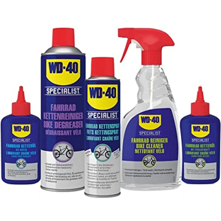 WD-40 Specialist Fahrrad Kettenöl bei Nässe 100ml, schmiert und schützt die Fahrradkette – Bild 5