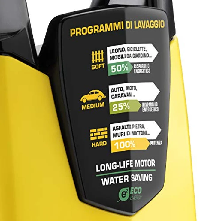 Lavor Kaltwasser Hochdruckreiniger STM 160 WPS PLUS, 160 bar, 510 L/h, integrierte Schlauchhaspel, elektrisch, auf Rädern – Bild 5