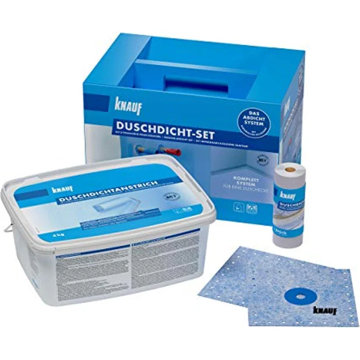 Knauf Duschdicht-Set blau – Bild 4