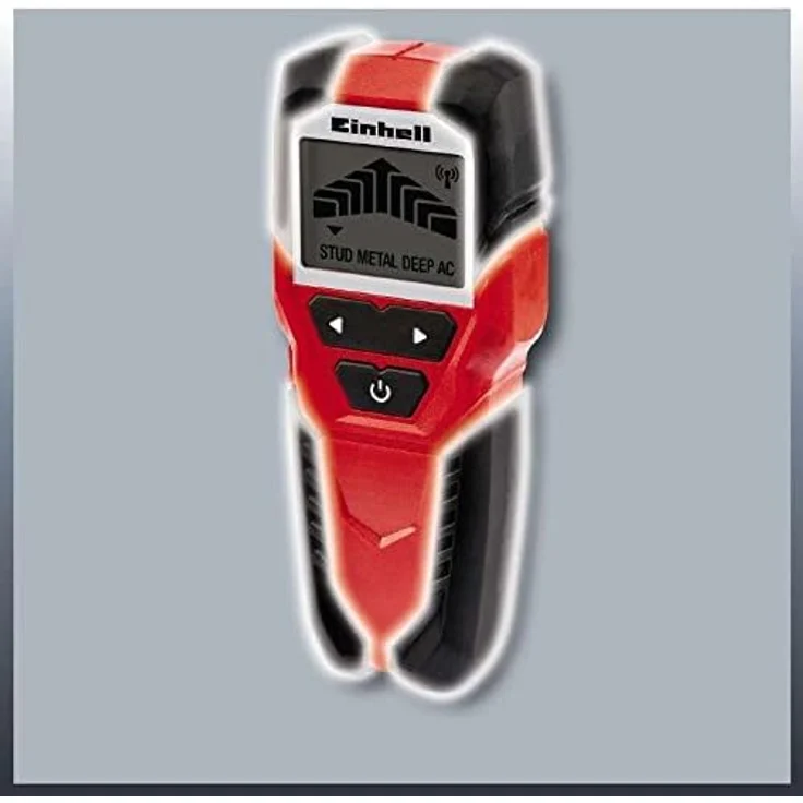 Einhell Digitales Ortungsgerät TC-MD 50 (Erfassungstiefe Holz -Metall-eisenhaltige Metalle-Kupfer-stromführende Leitungen 19-19-50-38-50 mm) – Bild 4