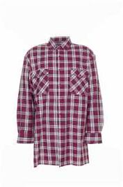 Planam Flanellhemd 2001 Gr. 49-50 grün kariert