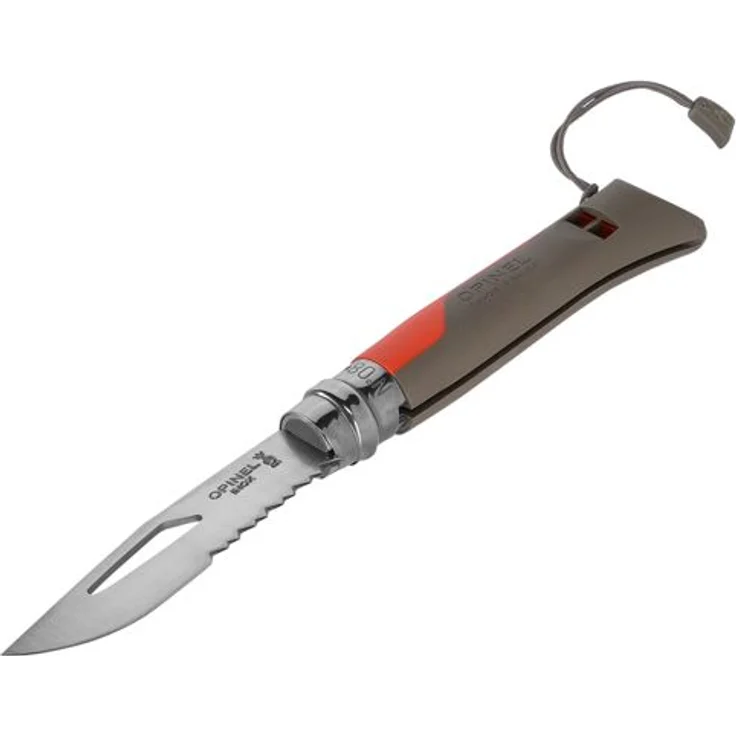 Opinel Taschenmesser No. 08 Outdoor rot – Bild 1