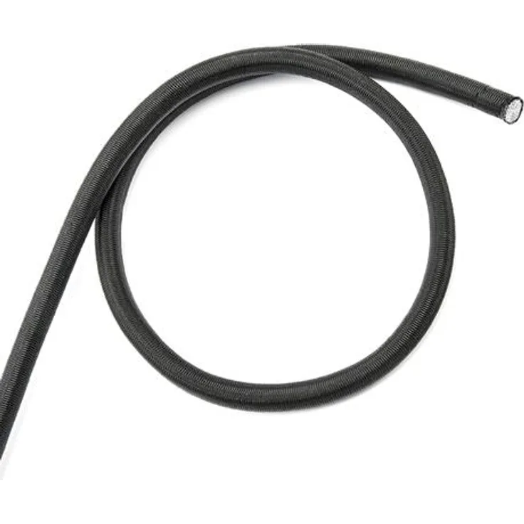 HaGa Expanderseil 8mm x 20m Spannseil Gummiseil Planenseil Seil in schwarz