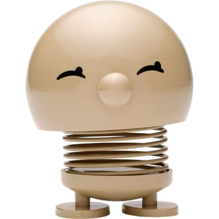 Hoptimist Medium Bimble, Wackelfigur, Wackel Figur, Dekoidee, Dekoration, Kunststoff, Latte, H 10.5 cm, 26237