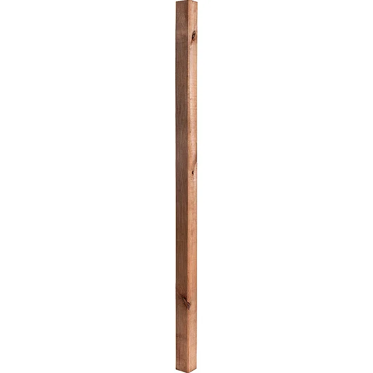 1 Stk HOLZPFOSTEN 7cm x 7cm x 100cm Kantholz Pfosten für Gartenzaun