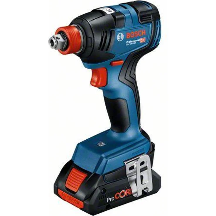 Bosch Professional Akku-Drehschlagschrauber GDX 18V-200, 2x Akku4,0 Ah Koffer – Bild 2