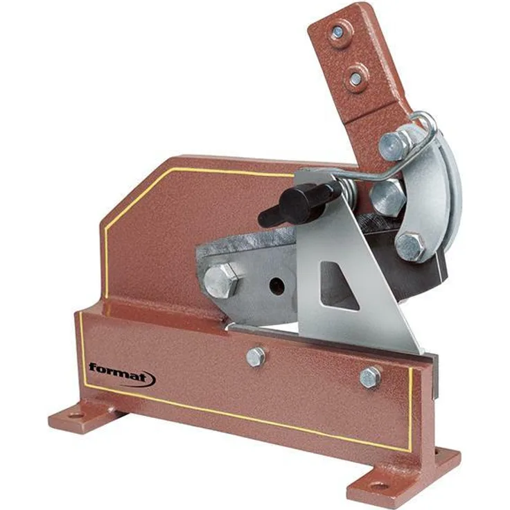 FORMAT Blech-und Rundstahlschere, Messerlänge 150 mm Schneidleistung: 5 mm Stahlblech, 11 mm Rundstahl