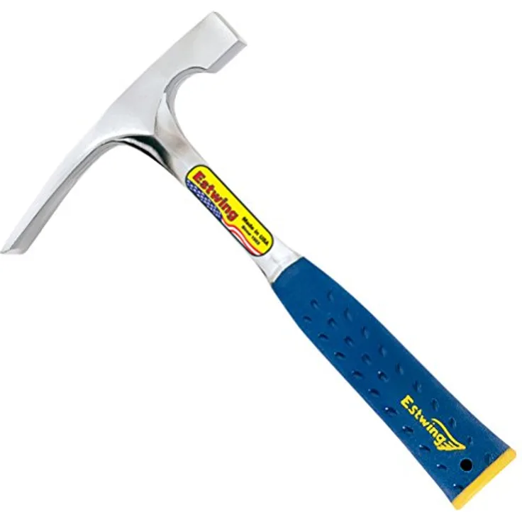 ESTWING Maurerhammer mit Vinylgriff, 18x19mm 450g, glatte Bahn