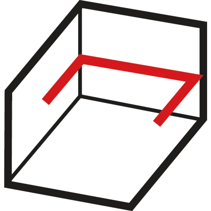 STABILA Kreuzlinienlaser LAX 50, 2-teiliges Set, selbstnivellierend, gut sichtbare Laser-Linien, Reichweite bis 10 m, Einknopfsystem, Schutzklasse IP 53, inklusive Stativ-Teleskopstange – Bild 21