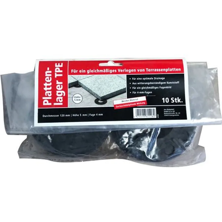 Plattenlager TPE 10 Stk. pro Betel