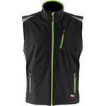 FORTIS Herren Weste 24, schw./limegreen, Gr.M