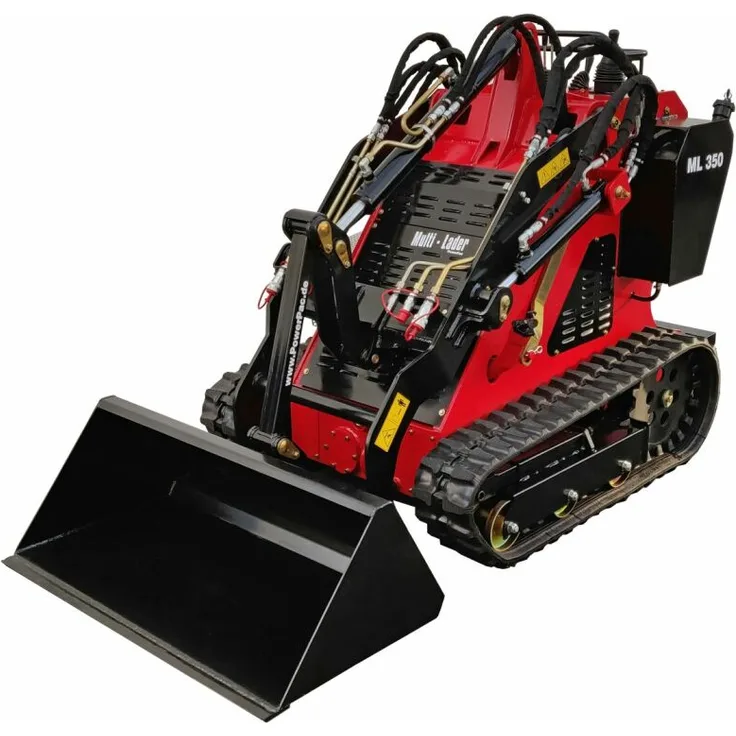 PowerPac Multi-Lader Bagger Typ ML350 mit Ketten und Standardschaufel