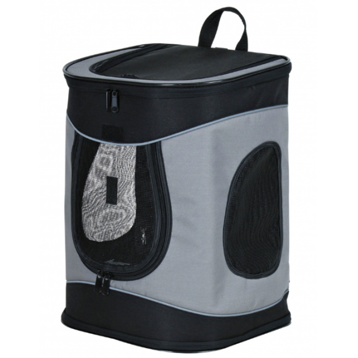 Trixie Rucksack Timon 34 × 44 × 30 cm, schwarz-grau