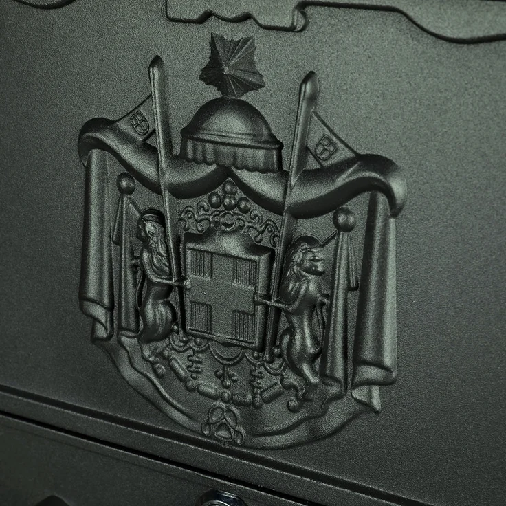 Briefkasten Antik Wandbriefkasten Briefkastenanlage Mailbox Letterbox Grün – Bild 5