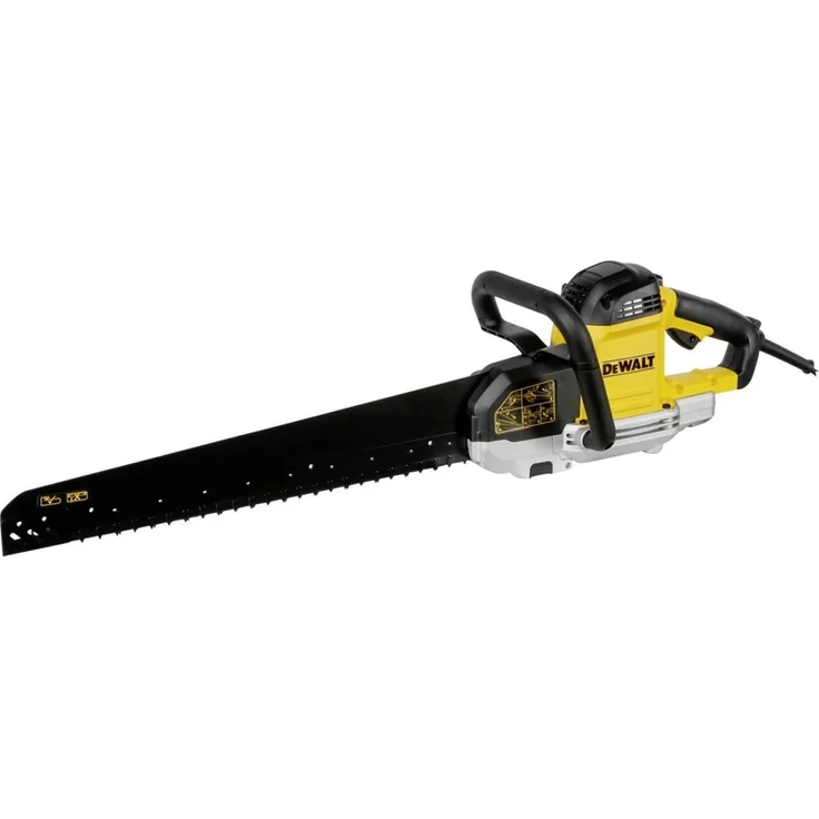 DeWalt Alligator Spezial-Säge (1700W für Hochlochziegel Mit 430 mm Schnittlänge und Doppelsägeblatt-System für präzise Schnitte selbst in Winkeln Inkl. HM Sägeblatt) DWE397 – Bild 2