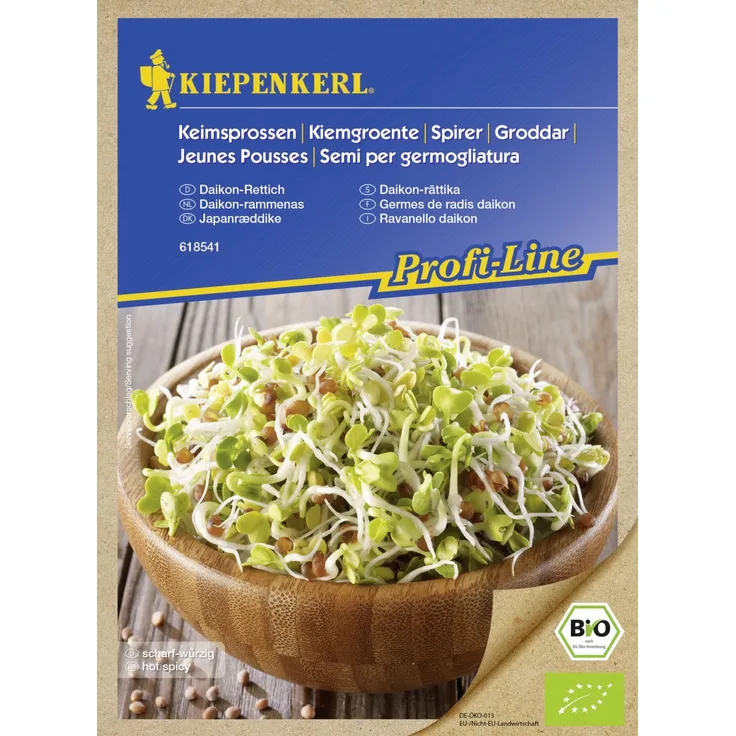 Kiepenkerl Profi-Line Daikon-Rettich Raphanus sativus var. Longipinnatus