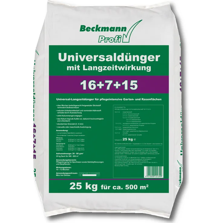 BECKMANN PROFI Universaldünger mit Langzeitwirkung, 25 kg