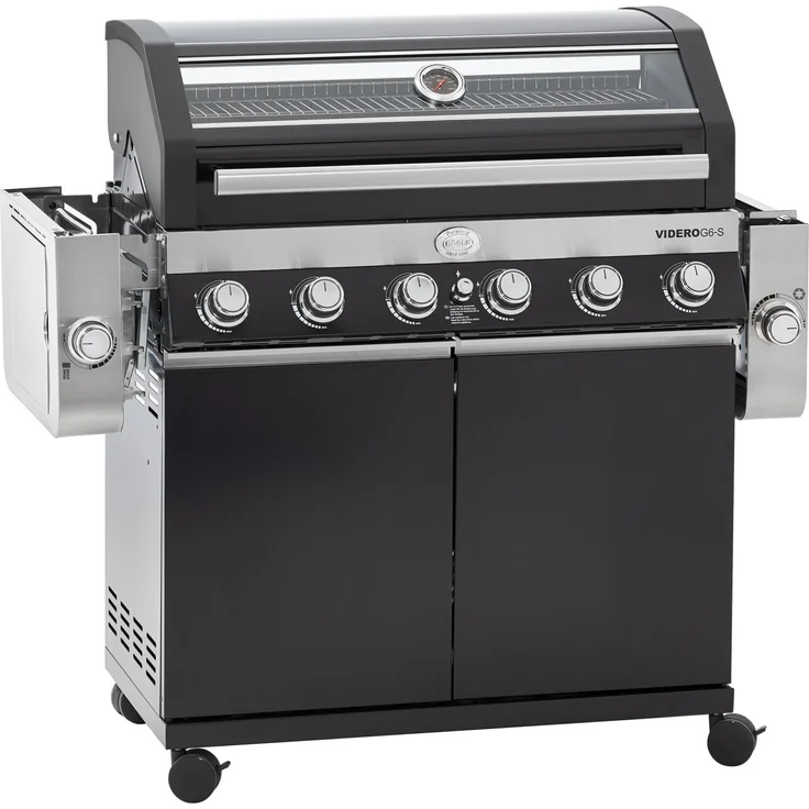 RÖSLE BBQ Gasgrill Videro G6-S Vario+ schwarz 2022 – Bild 2