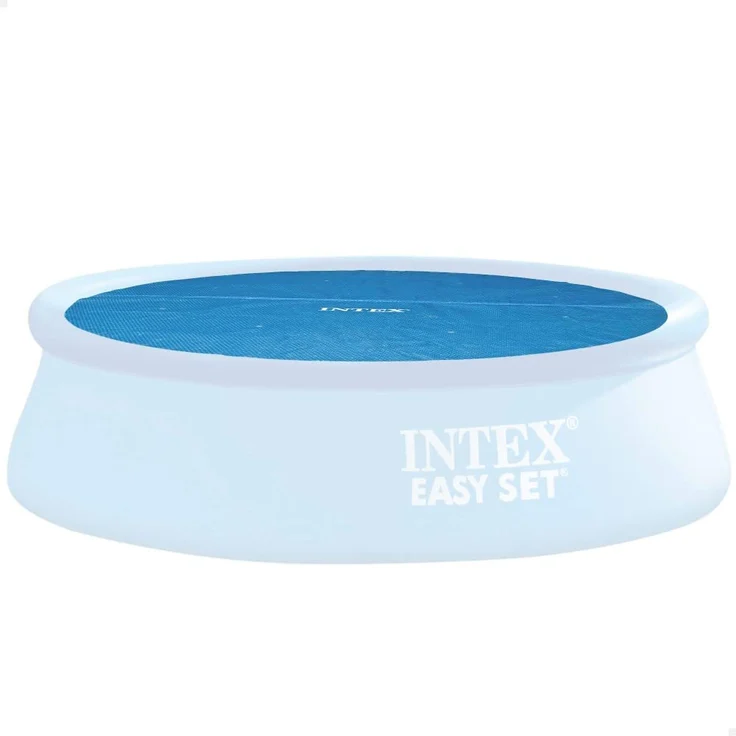 Intex Solarabdeckplane für Easy und Frame Pool 488 cm Stärke 160 Mikron, Fertigungsmaß: Circa 470 cm, 28014, Blau – Bild 3
