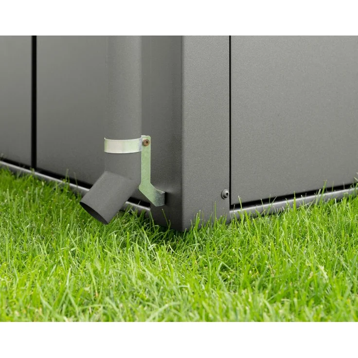 Hörmann EcoStar Fallrohr, RAL9007 - Preisvergleich – Bild 1