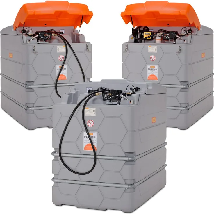 CEMO CUBE Stationäre Tankanlagen für Diesel 1500 Liter Outdoor Basic