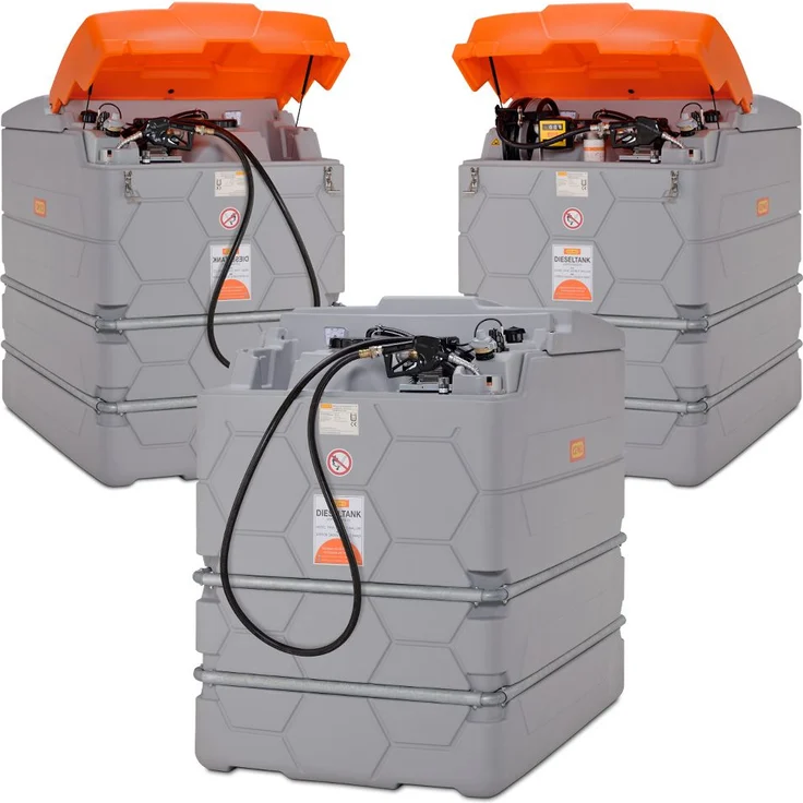 CEMO CUBE Stationäre Tankanlagen für Diesel 1500 Liter Outdoor Basic