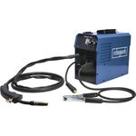 Scheppach Schweißgerät WSE4000-Multi 4in1 MIG, MMA, TIG Verfahren 120A Spitzenstromstärke Fülldraht 0,8mm MIG-Brenner 2m Schlauchpaket 2 Schweißdüsen 0,6 & 0,8mm Druckregler + Manometer