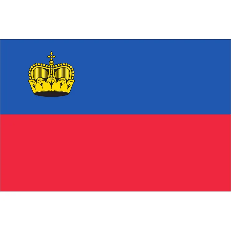 Flagge Liechtenstein 110 g/m² ca. 150 x 250 cm