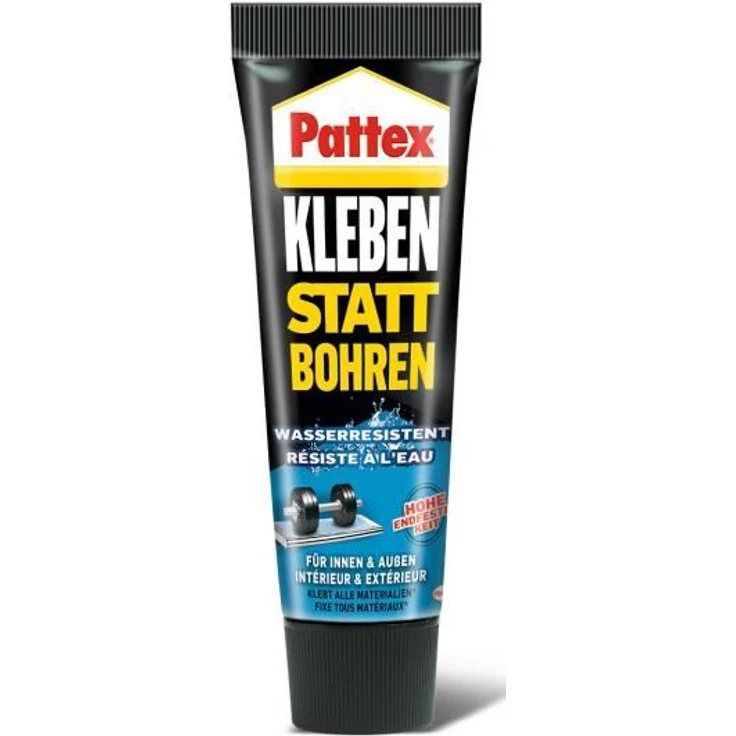 Pattex Montagekleber Kleben Statt Bohren Wasserresistent 340g - Preisvergleich – Bild 1