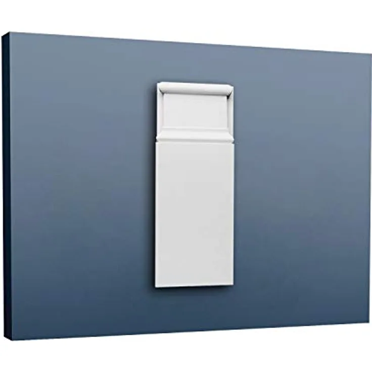 Türumrandung Stuck Decor D310 LUXXUS Sockel Zierelement Profil Wand Dekor Element robust und stoßfest 25 cm hoch - Orac