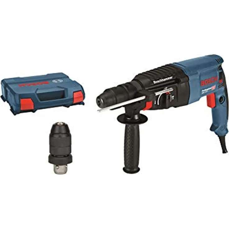Bosch Professional Bohrhammer GBH 2-26 F (830 Watt, Wechselfutter SDS-Plus, Schlagenergie: 2,7 J, im Koffer)