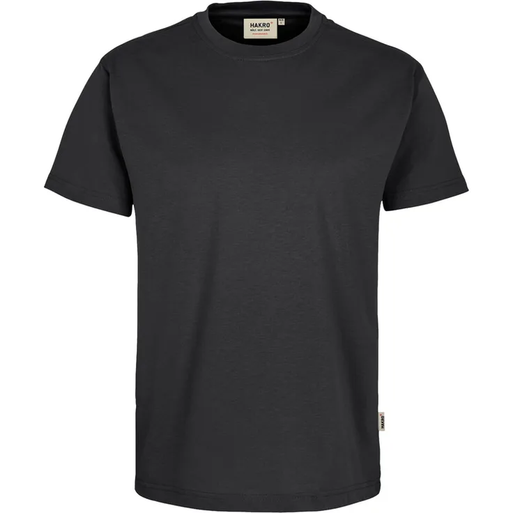 HAKRO T-Shirt Mikralinar 281, karbongrau, XL