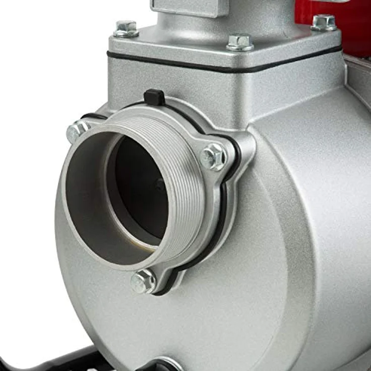 Eberth 2' Benzin Wasserpumpe (30.000 l-h, 5,5 PS Benzinmotor, 2 Zoll Anschluß, Seilzugstart) Motorpumpe – Bild 9