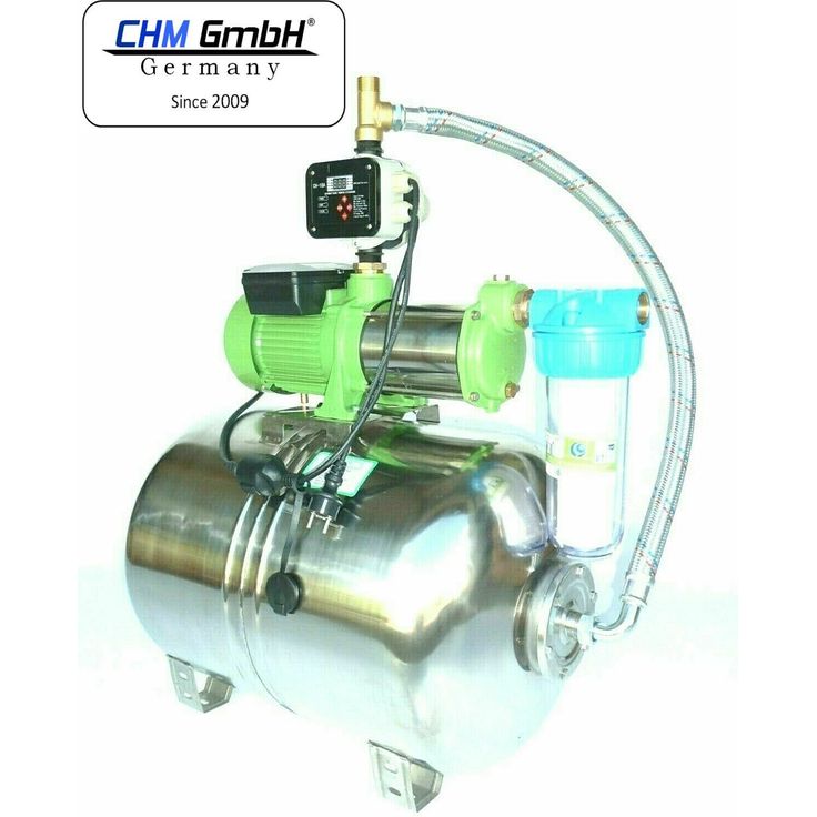 CHM GmbH HMC 170 6-SH, Drucktank 50l Edelstahl, CH 20, Panzerschlauch 80 cm, Wasserfilter Pumpe – Bild 9