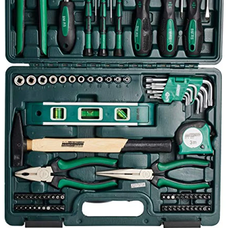 Brüder Mannesmann M29084 Werkzeugkoffer bestückt, 87-tlg – Bild 2