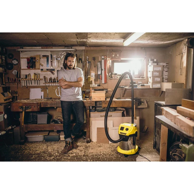 Kärcher Nass-/Trockensauger WD 6 P S V-30/6/22/T, Behältervolumen 30 l, 1300 Watt – Bild 3