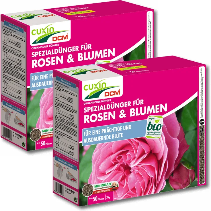 Cuxin Rosen- und Blumendünger, 6 kg