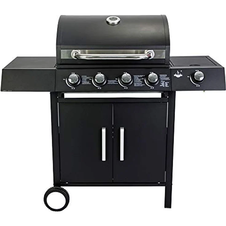 Barbecue El Fuego Gasgrill San Angelo mit 4 Brenner + 1 Seitenbrenner BBQ – Bild 3