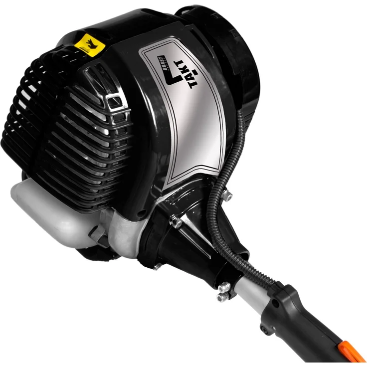 BRAST 4-Takt Benzin 6in1 Motorsense Rasentrimmer Heckenschere Hochentaster Freischneider Unkrautvernichter Fugenbürste Multitool – Bild 5