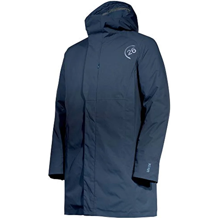 Wetterjacke uvex Kollektion 26 blau 4XL – Bild 2