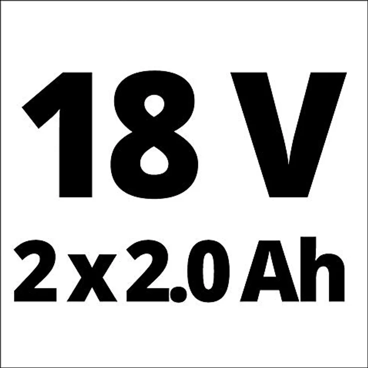 Einhell Akku-Bohrschrauber TE-CD 18/40 Li BL (2x Akku 2,0Ah und Ladegerät) – Bild 8
