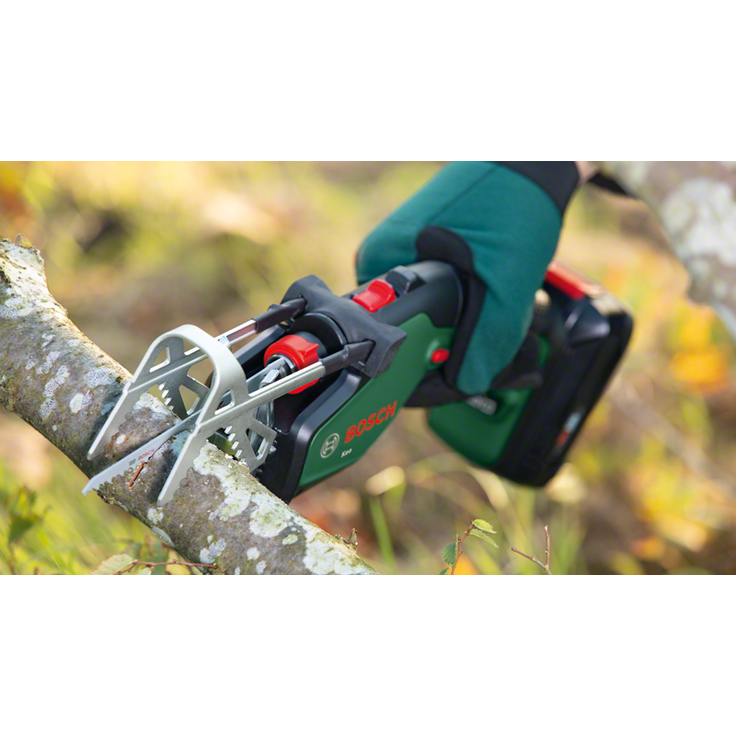 Bosch Keo 0600861A00 Power for All 18V Gartensäge mit Akku mit Ladegerät – Bild 4