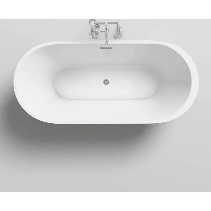 HOME DELUXE Freistehende Badewanne CODO - Weiß – Bild 6